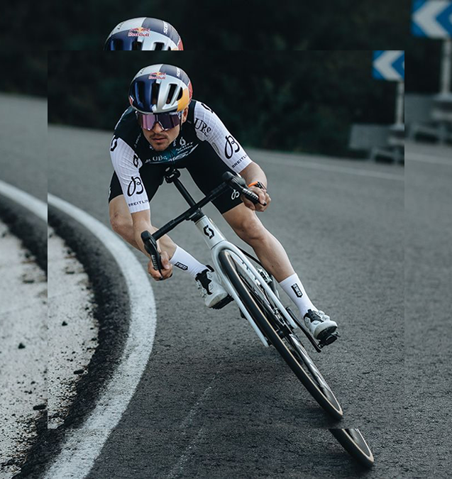 Tom Pidcock on his Addict RC